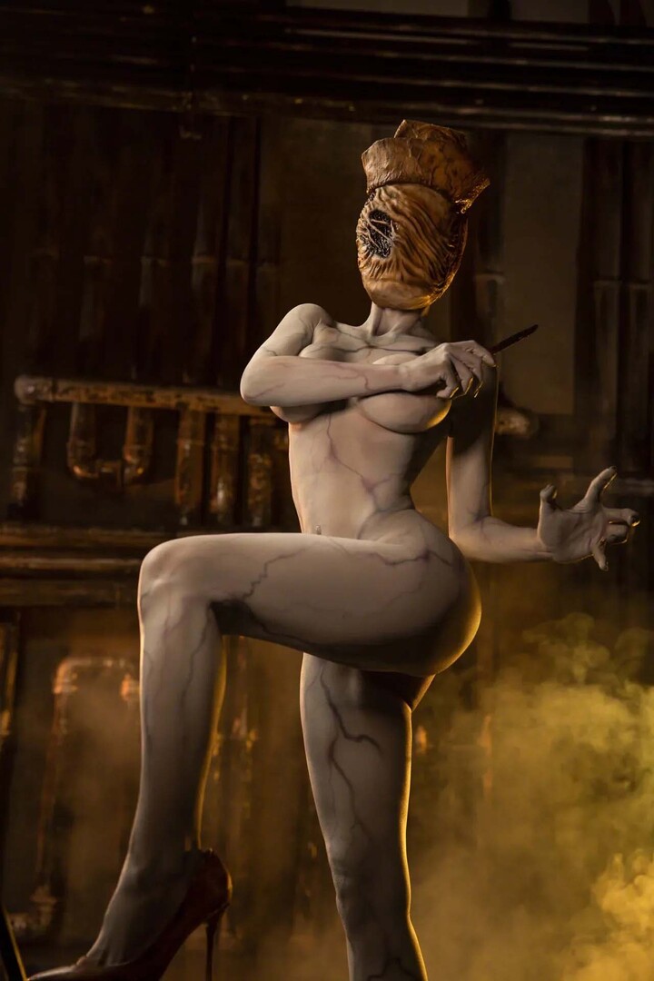 cosplay Y tá Bong Bóng Silent Hill 2 Nsfw (10)