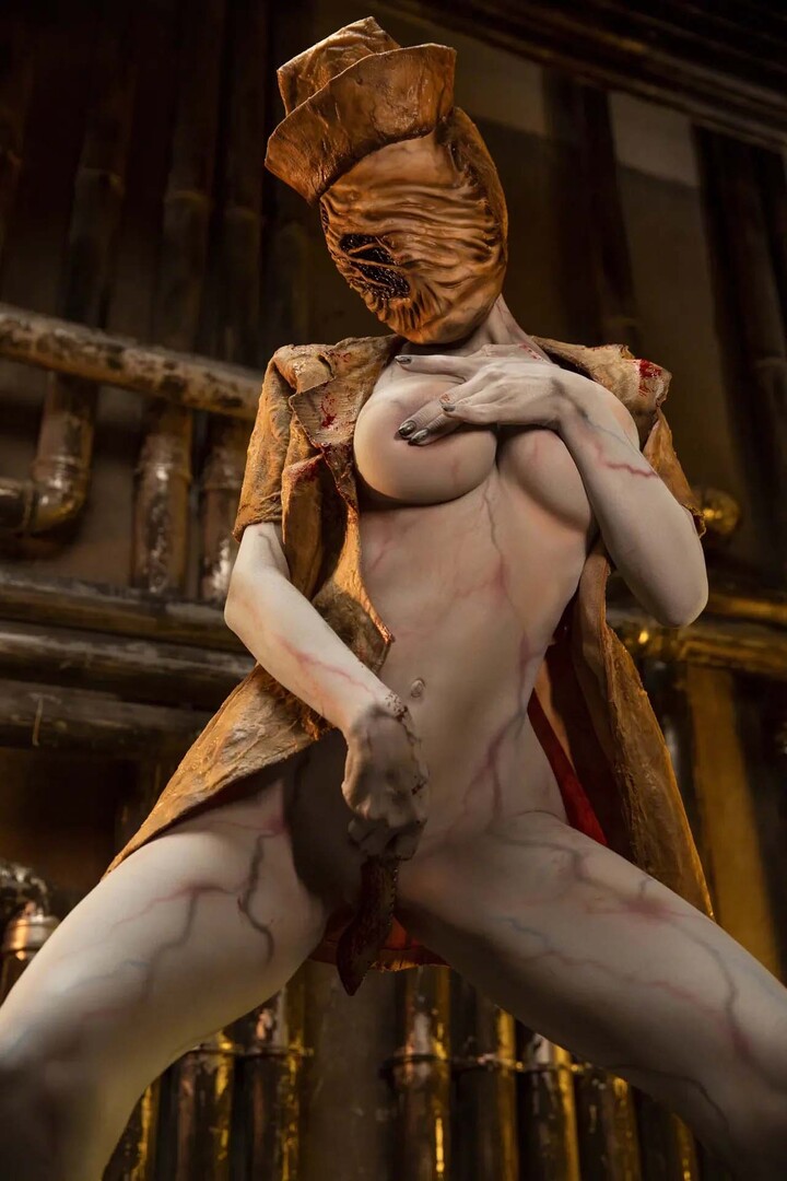 cosplay Y tá Bong Bóng Silent Hill 2 Nsfw (14)