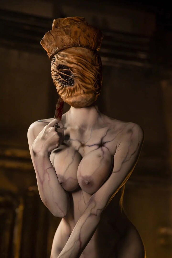 cosplay Y tá Bong Bóng Silent Hill 2 Nsfw (21)