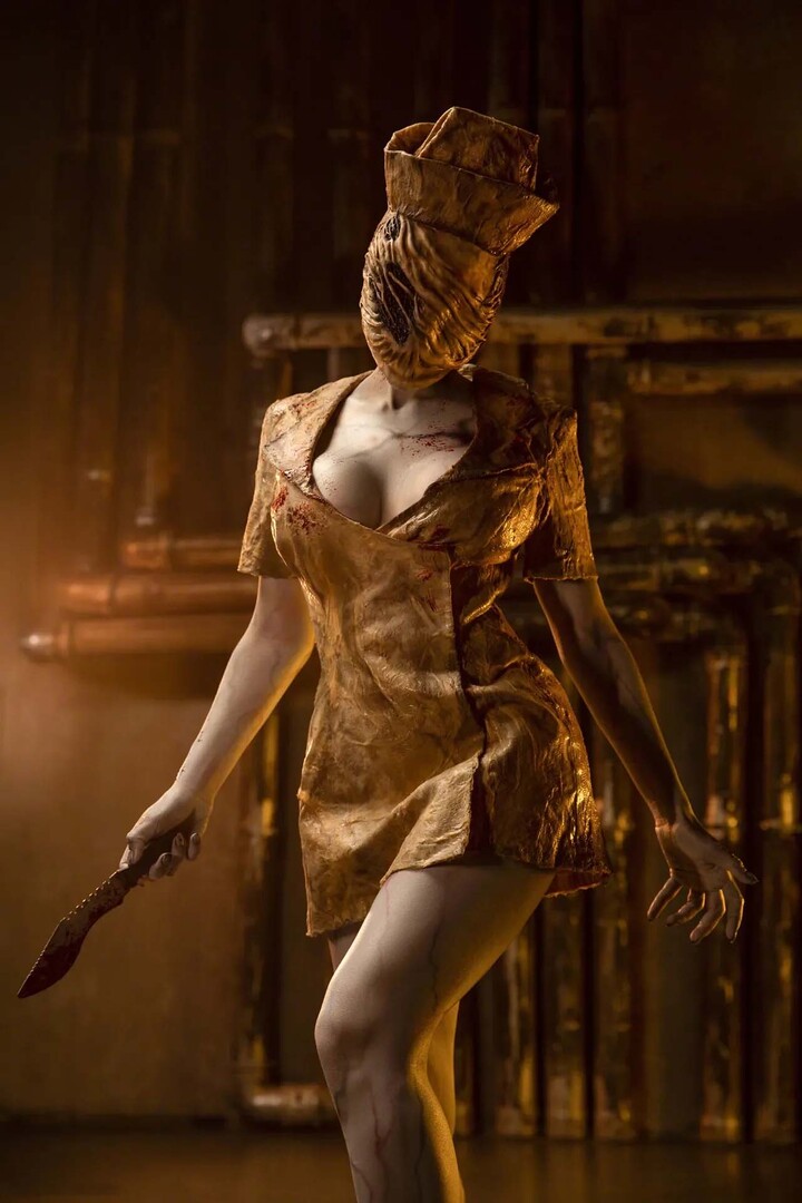 cosplay Y tá Bong Bóng Silent Hill 2 Nsfw (23)