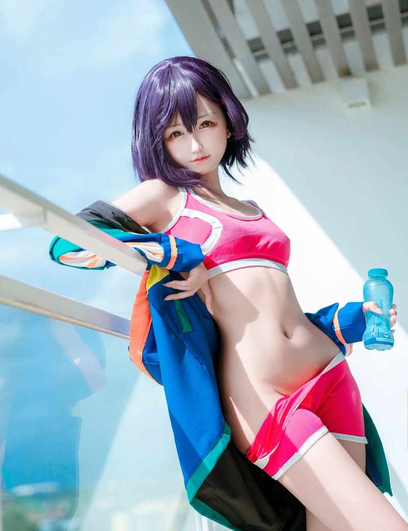 Ảnh Cosplay Shizuka Mikazuki anal sex hậu môn bị thọc sâu