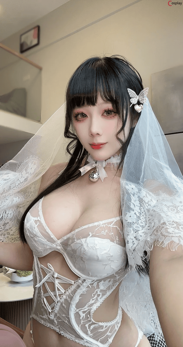 bridal lingerie cosplay