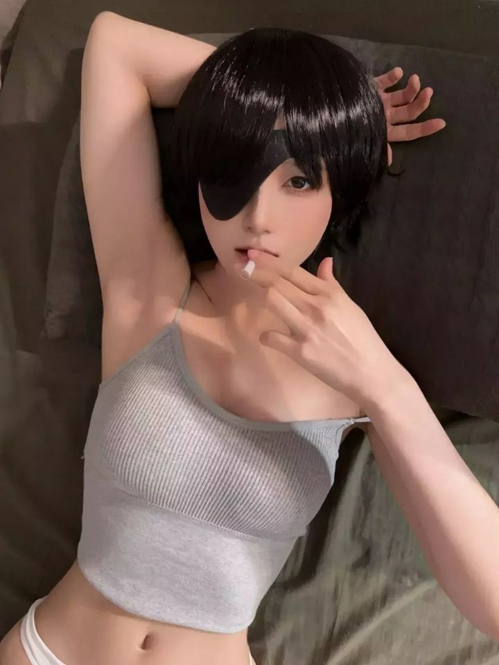himeno cosplay chainsaw man 18+ việt