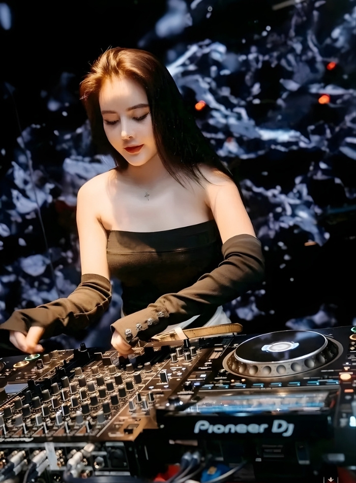 DJ nữ xinh đẹp ánh mắt cuốn hút