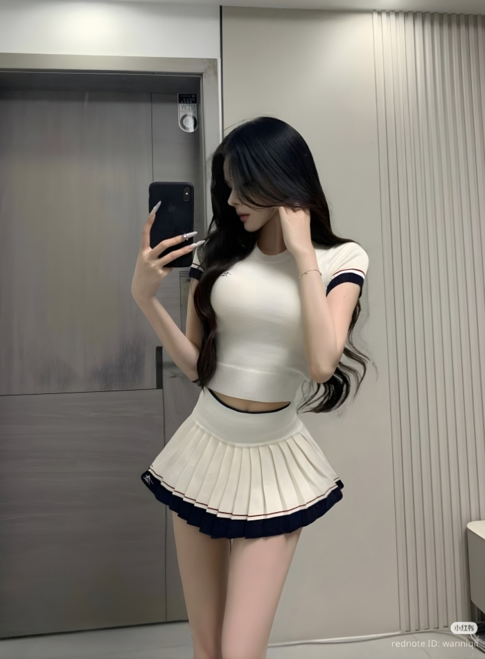 ảnh gái váy ngắn phong cách thời trang