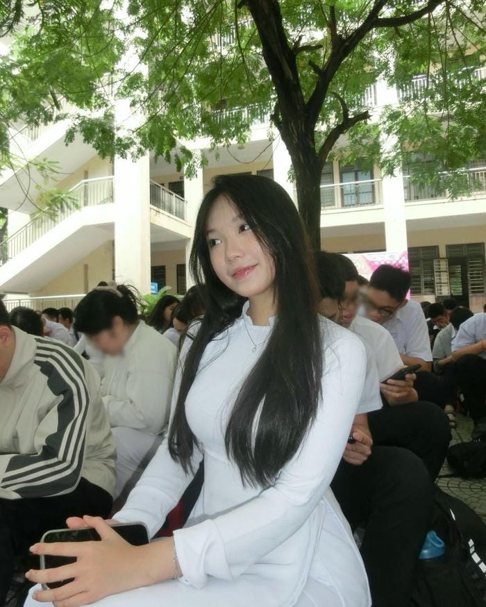 áo dài học đường