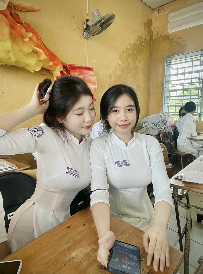 áo dài trắng Việt Nam