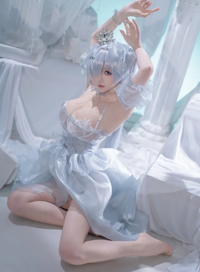 sexy cosplay Cinderella Nikke VN