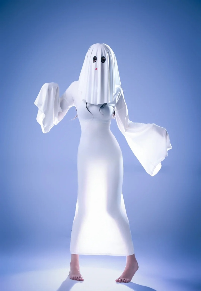Ảnh Cosplay Ma Nữ Áo Trắng cosplay ma nữ dâm