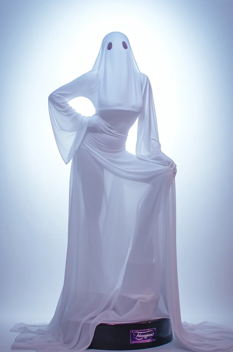 Ảnh Cosplay Ma Nữ Áo Trắng mông cong nứng cặc