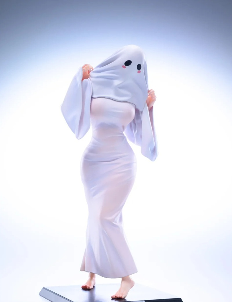 Ảnh Cosplay Ma Nữ Áo Trắng body dâm lồn lộ