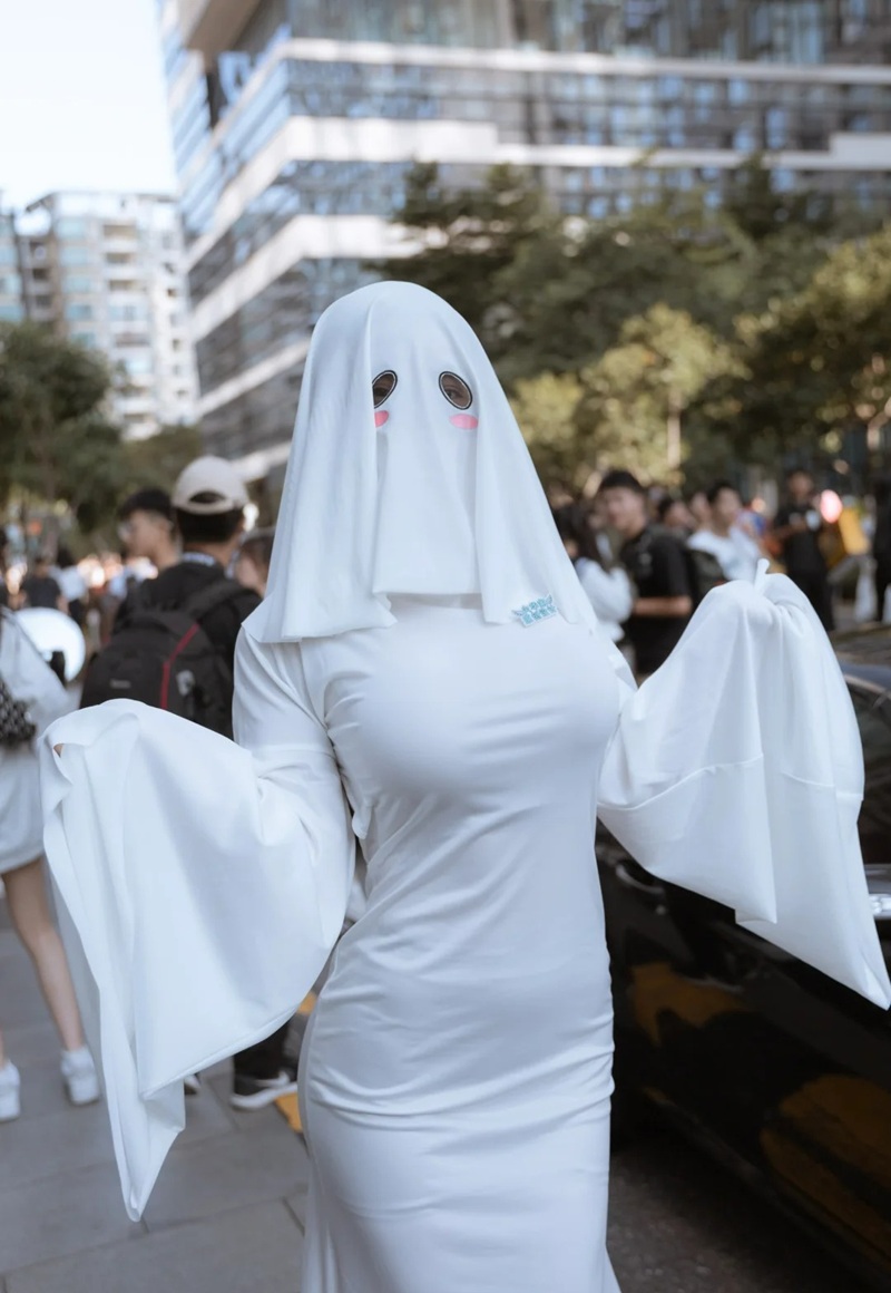 Ảnh Cosplay Ma Nữ Áo Trắng cosplay ma nữ dâm đãng