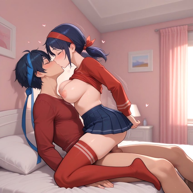 Mita Miside hentai mông nảy nở trong tư thế khiêu dâm