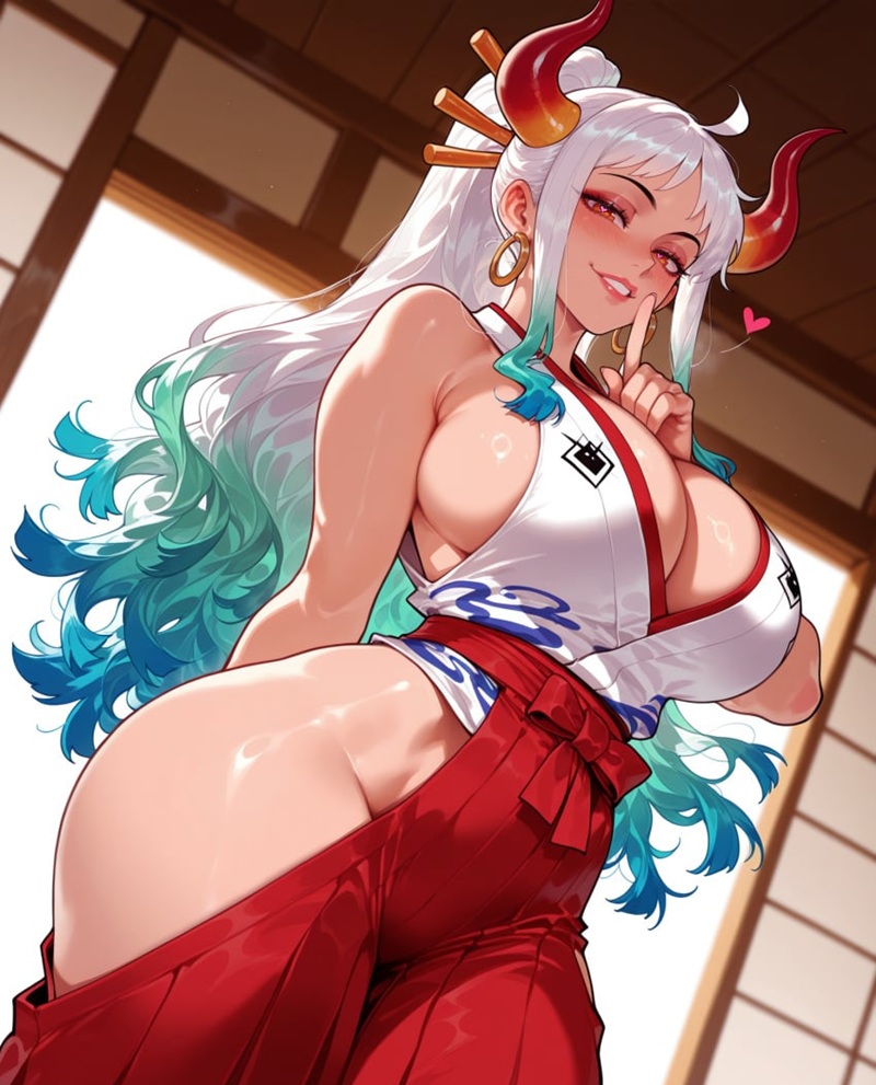 Yamato xinh đẹp lồn ướt át xuất tinh creampie hentai