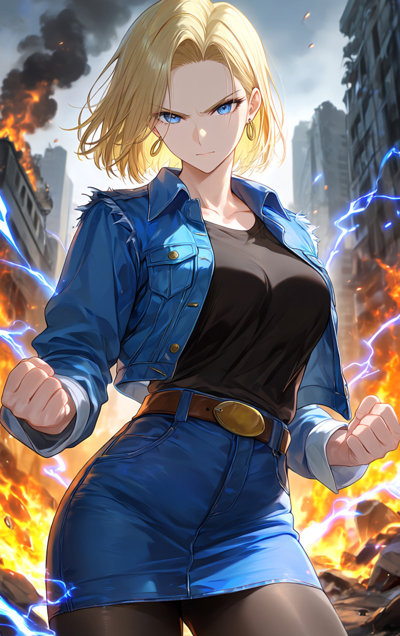 Bộ sưu tập hình ảnh Android 18 dành cho fan Dragon Ball