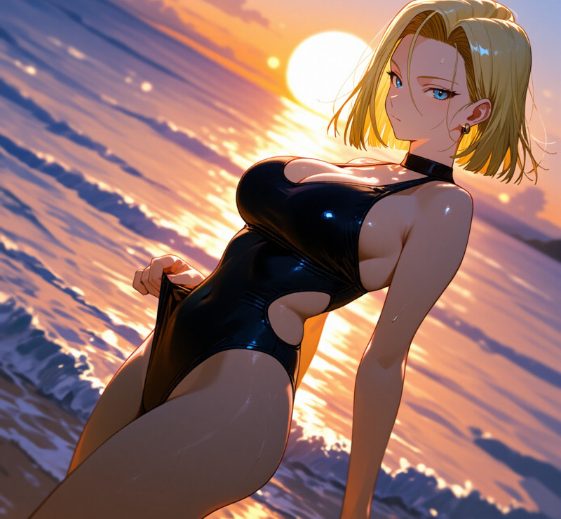 Ảnh Android 18 đẹp dành cho người hâm mộ Dragon Ball