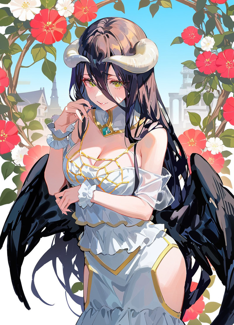 Albedo với tạo hình nữ nhân vật quyền lực trong Overlord