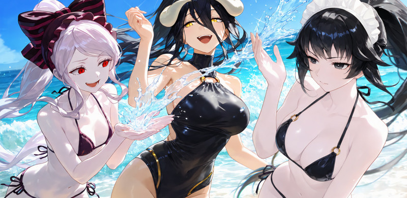 Hình ảnh Albedo cùng phong cách nghệ thuật anime độc đáo