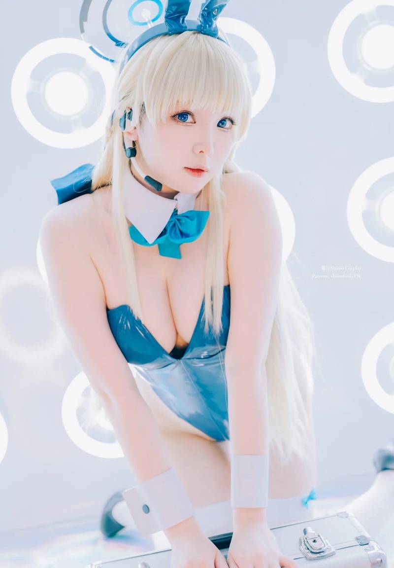 Ảnh Cosplay Asuma Toki Bunny R34 riding position cu cứng