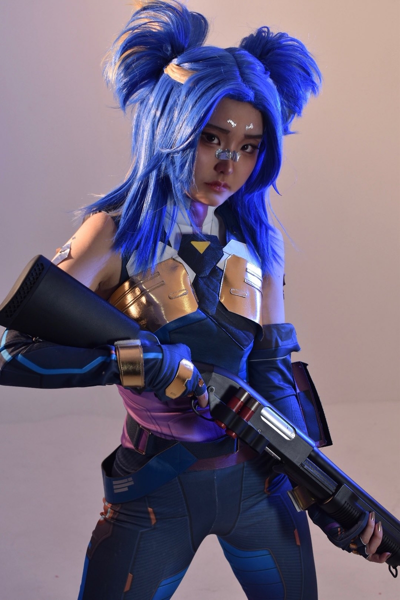 Ảnh Cosplay Neon Valorant Sexy R34 3