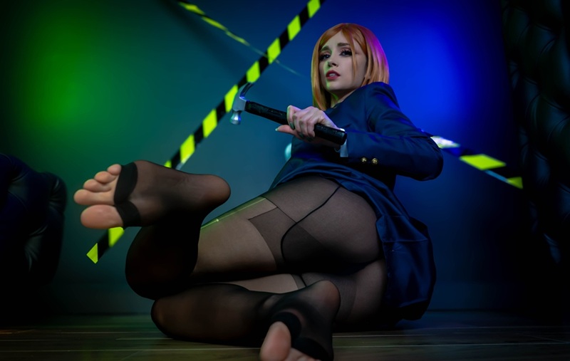 Ảnh Cosplay Nobara R34 Nobara lồn hồng bị địt mạnh