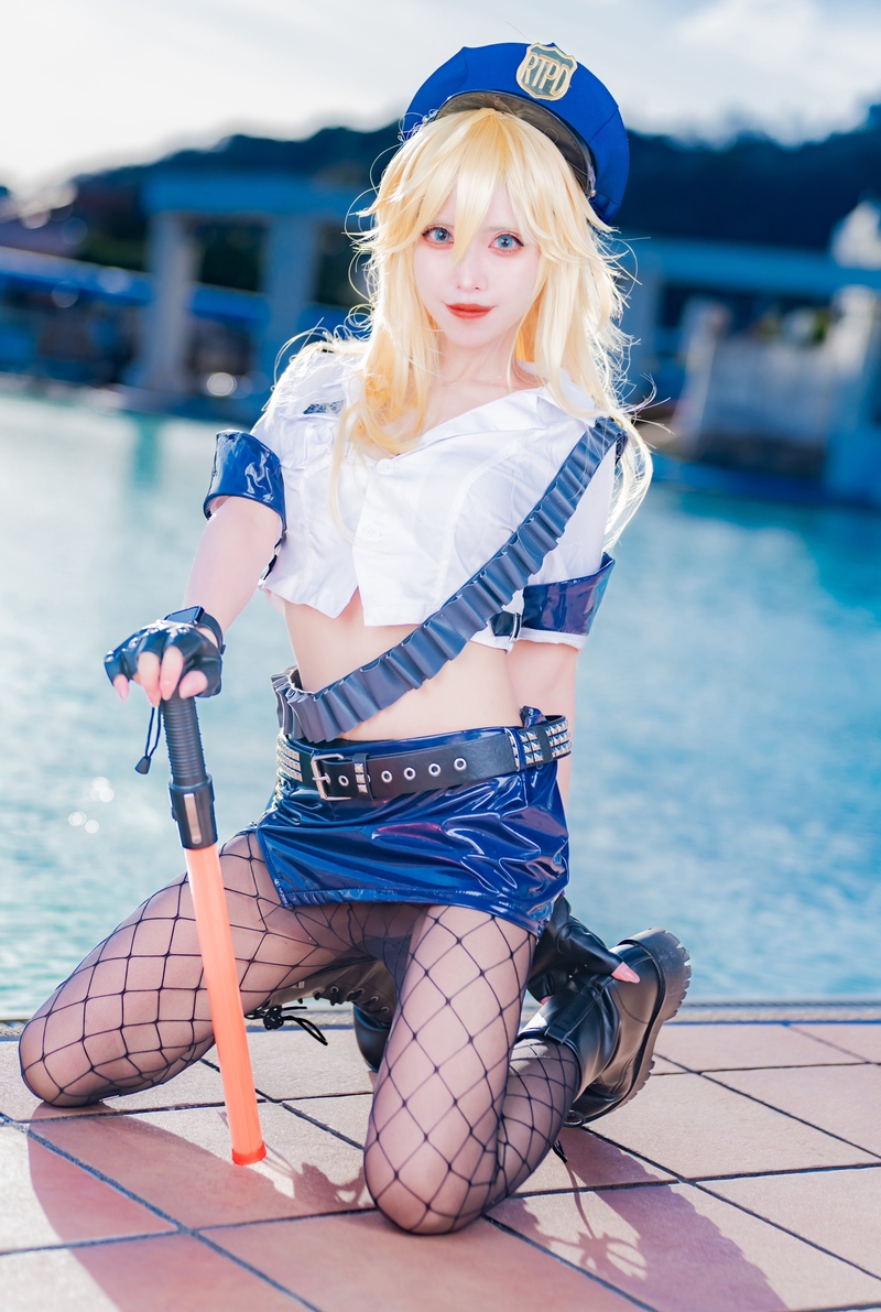 Ảnh Cosplay Police Girl 8