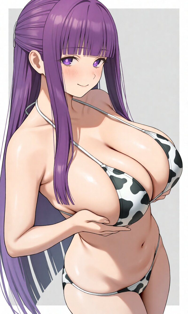 Ảnh Fern hentai khoe vú hồng 4