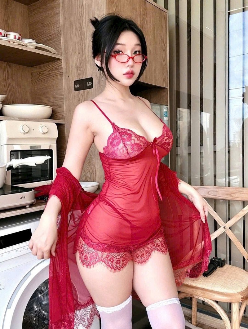 Ảnh gái mặc đồ ngủ gợi dục mạnh