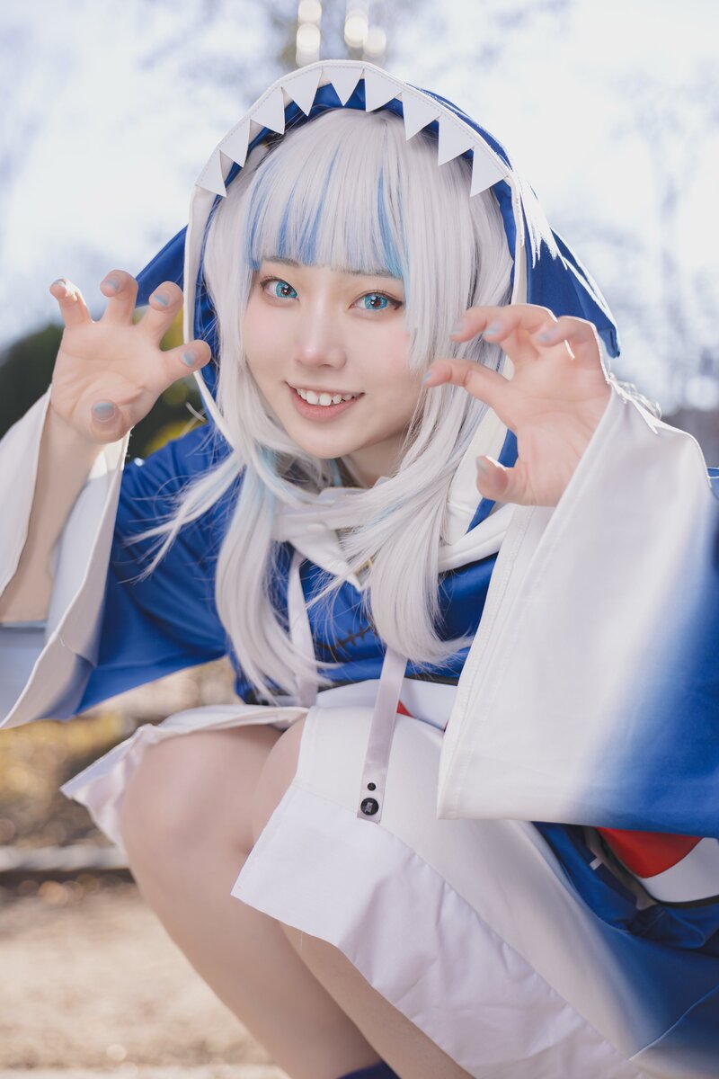 Ảnh Gái Xinh Cosplay Gawr Gura 5
