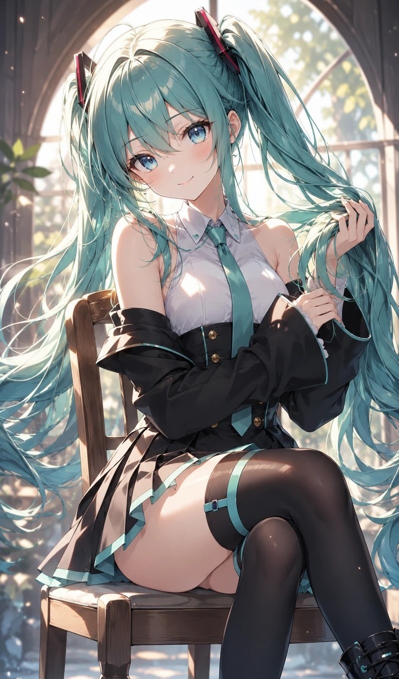 Bộ sưu tập ảnh Hatsune Miku phong cách anime độc đáo