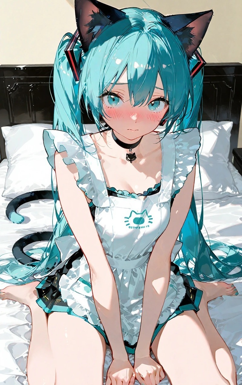 Hatsune Miku anime với vẻ ngoài dễ thương và cá tính