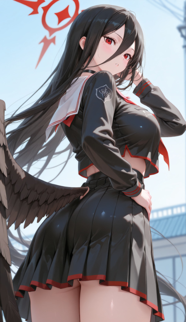 Hình nền Hasumi anime đẹp cho điện thoại và máy tính