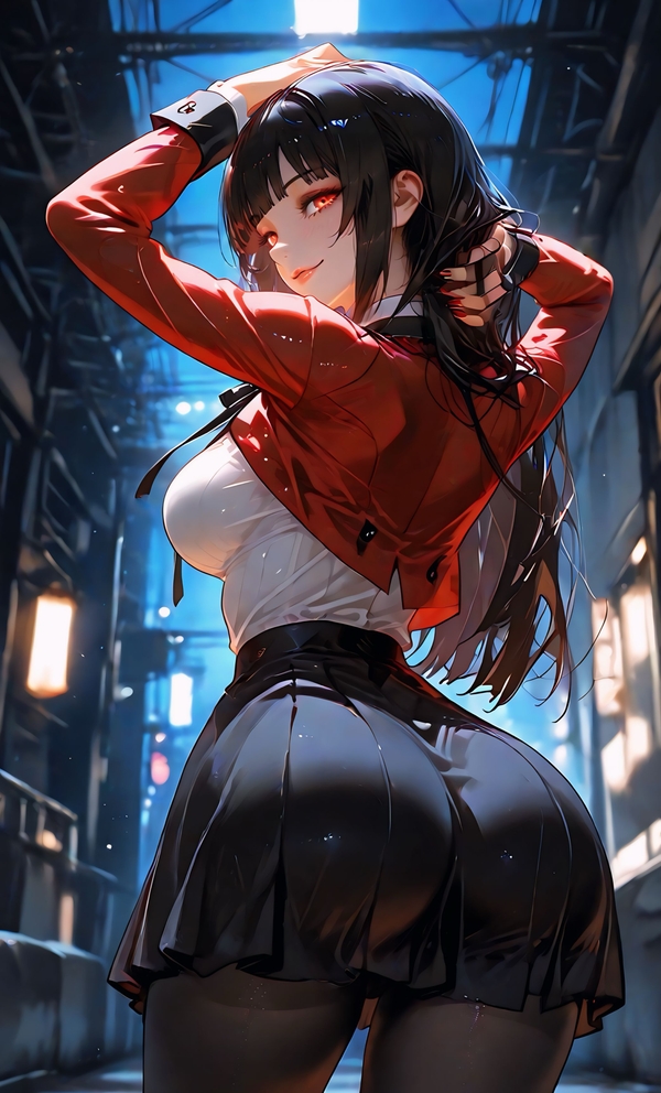 Hình ảnh Jabami Yumeko trong các tác phẩm fanart sáng tạo