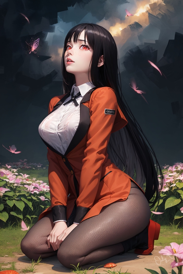 Bộ sưu tập ảnh Jabami Yumeko đẹp dành cho fan Kakegurui