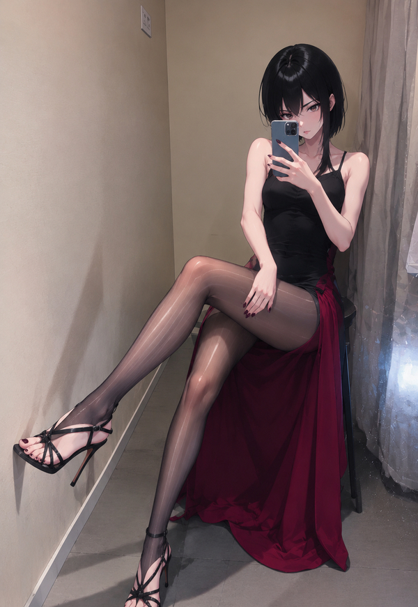 Hình ảnh Mikasa Ackerman cùng trang phục Trinh Sát Đoàn