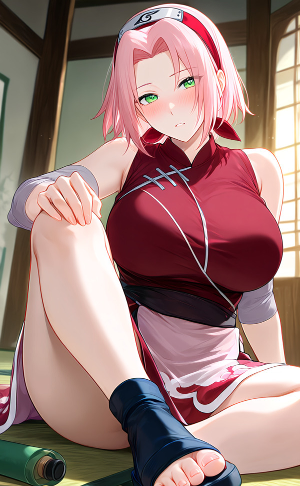 Sakura Haruno Naruto với hình ảnh nữ ninja tài năng