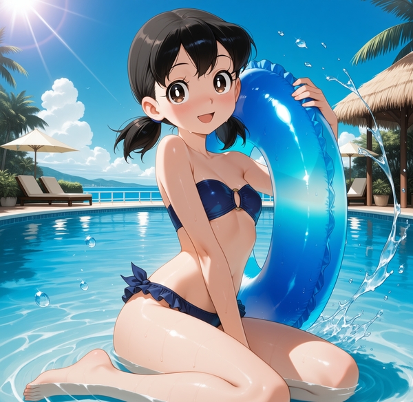 Shizuka Hiratsuka trong các tác phẩm fanart sáng tạo