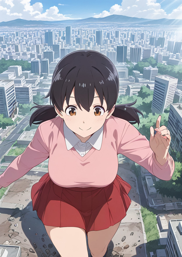 Ảnh Shizuka Hiratsuka với vẻ ngoài trưởng thành và mạnh mẽ