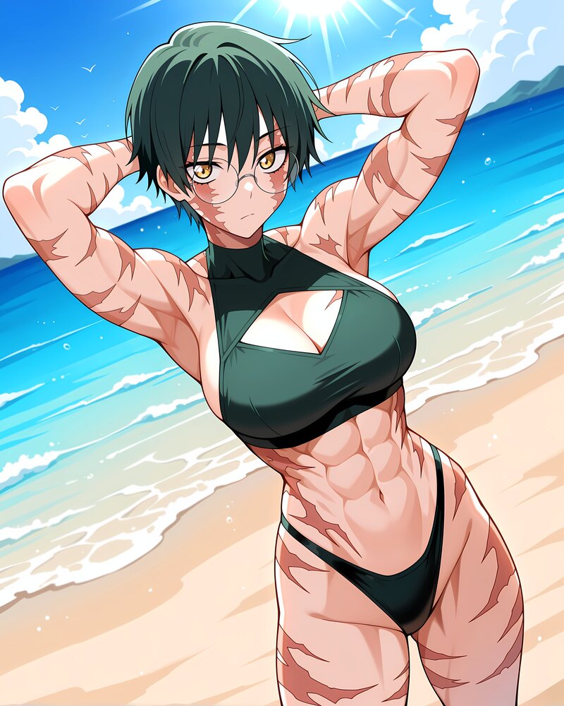 Ảnh Maki Zenin Hentai 4