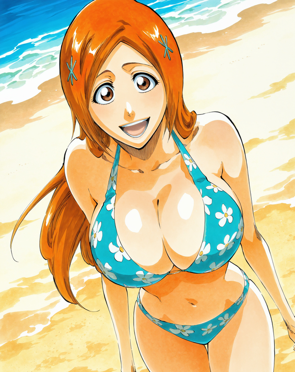 Orihime Inoue trong các tác phẩm fanart Bleach sáng tạo