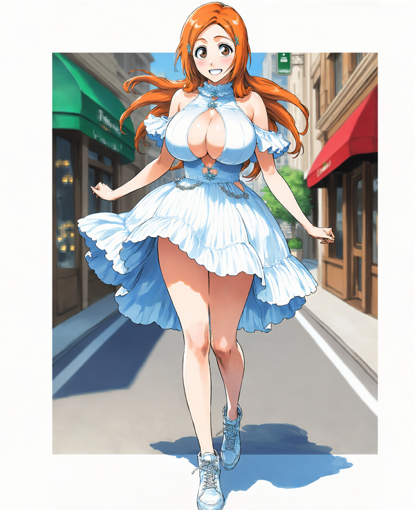 Orihime Inoue với tạo hình nhân vật nhẹ nhàng và cuốn hút