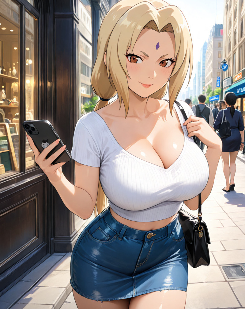 Ảnh Tsunade Naruto với vẻ đẹp mạnh mẽ và cuốn hút