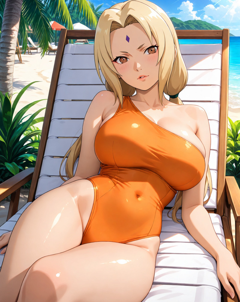 Ảnh Tsunade và những khoảnh khắc đáng nhớ trong truyện