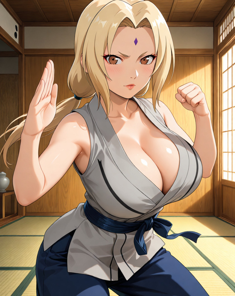 Bộ sưu tập ảnh Tsunade dành cho người hâm mộ Naruto
