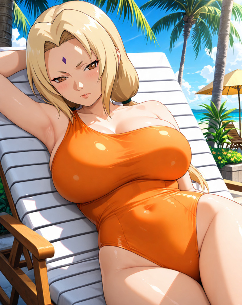 Hình ảnh Tsunade trong những khoảnh khắc nổi bật của Naruto