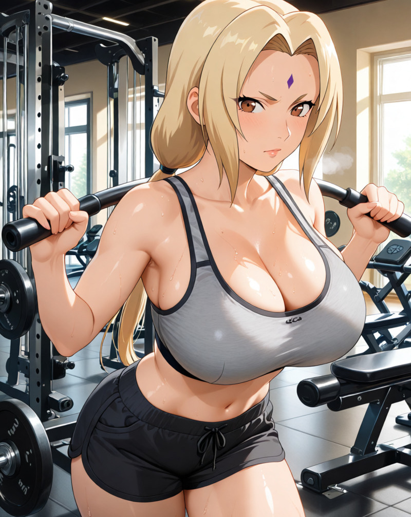Tsunade Naruto với sức mạnh và khả năng chữa trị nổi tiếng