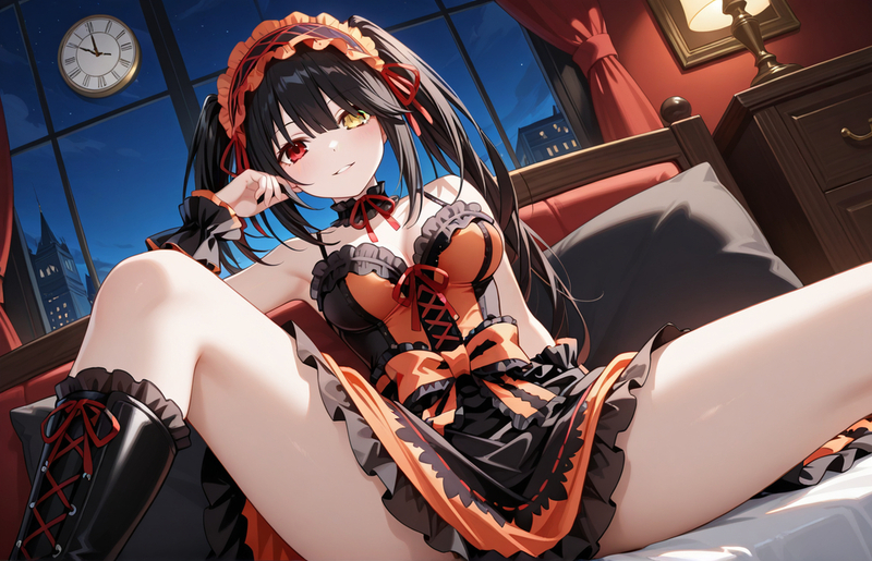 Ảnh Tokisaki Kurumi hentai 19