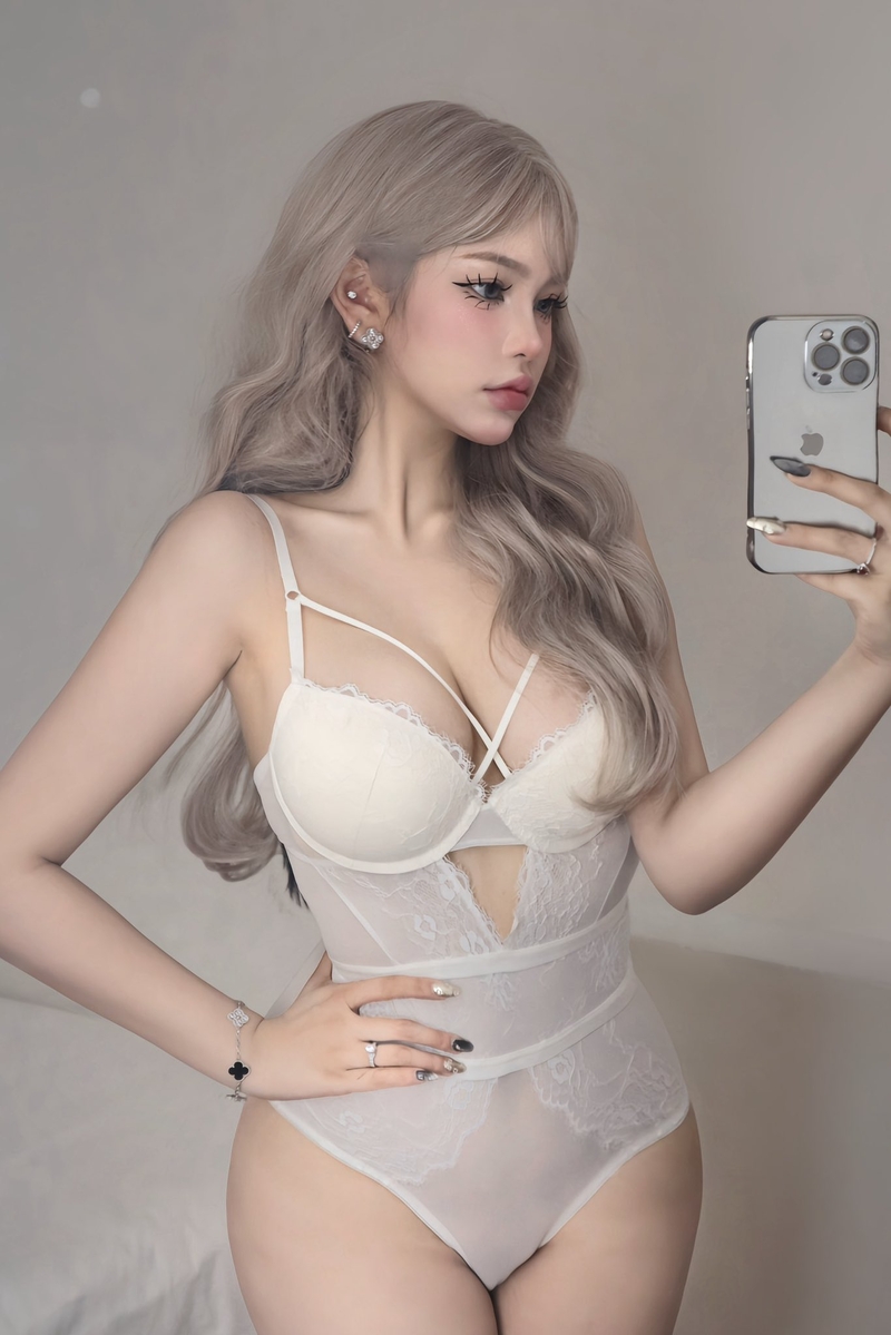 Ảnh Trương An Thư hot girl gương mặt baby 14