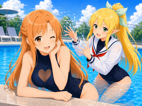 Hình ảnh Yuuki Asuna cùng những khoảnh khắc ấn tượng