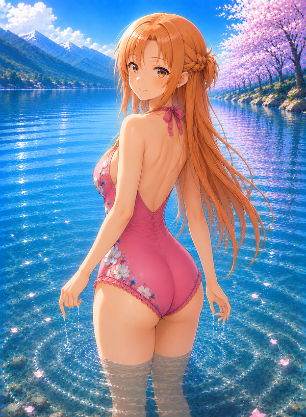 Yuuki Asuna với tạo hình kiếm sĩ mạnh mẽ và cuốn hút
